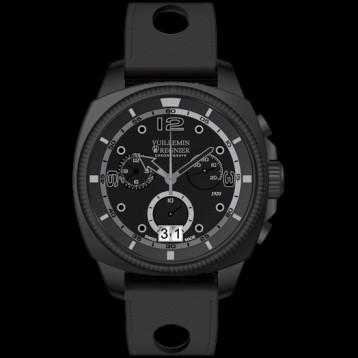 Nitrox Mouvement Chronographe Nitrox Cuir Chronographe